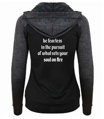 Chantelle Cameron - Contrast Zip Hoodie — detail view