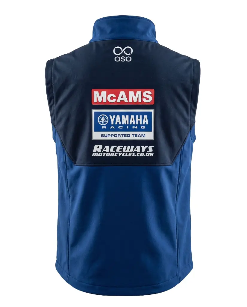 Raceways Yamaha Gilet Back Image.webp