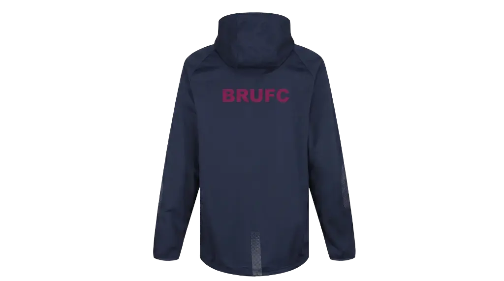 Bletchley RUFC Hooded Jacket Pro Back Image.webp