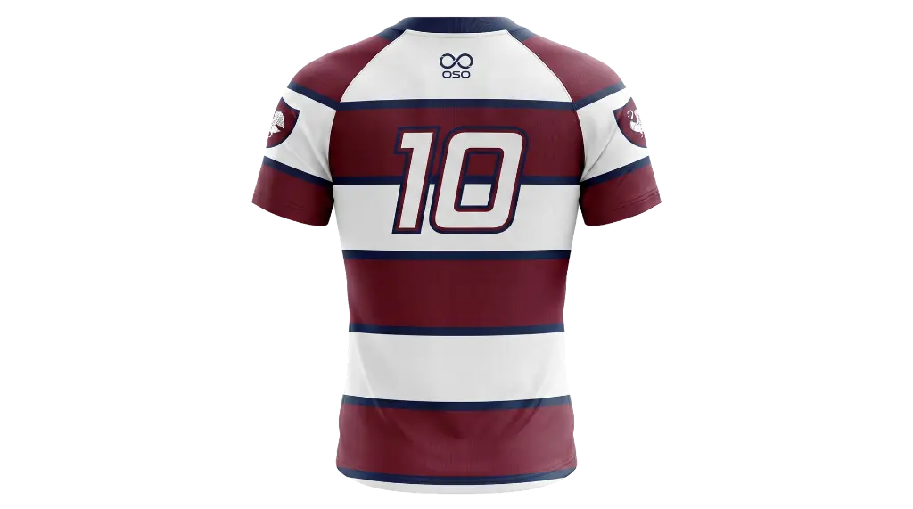 Bletchley RUFC Playing Shirt Primo Back.webp