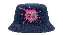 Ravers Bucket Hat. Plain side front.webp