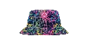 Ravers Bucket Hat  Pattern - back.webp