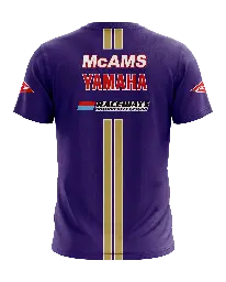 McAms Yamaha Raceways anniversary tee back.webp