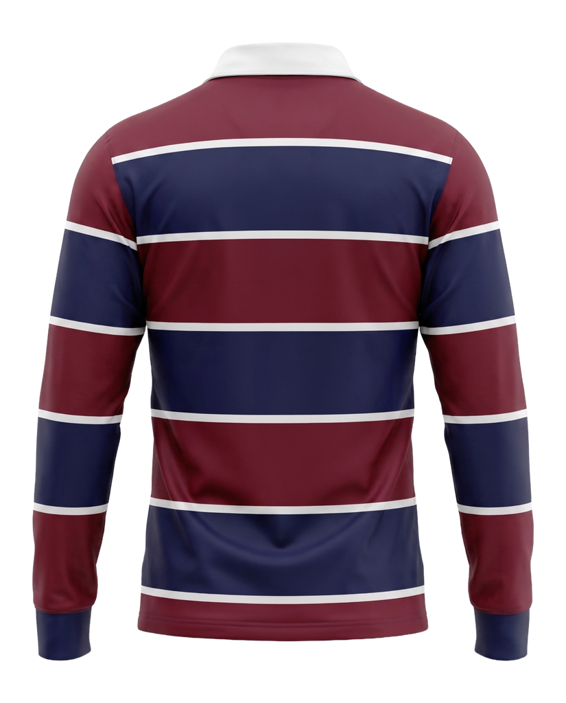 Bletchley RUFC Traditional Rugby Jersey — detail view
