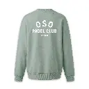 OSO Padel Club Core Oversized Sweater Jade Green Back.webp