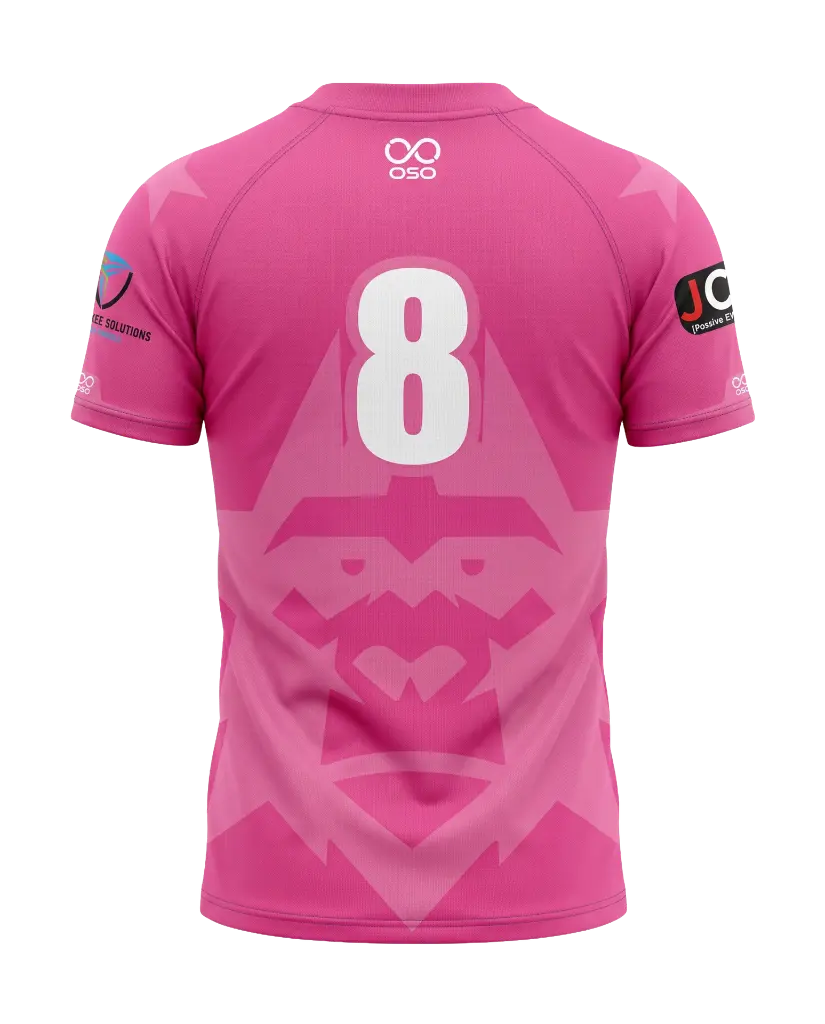 Gorillas Rugby Playing Shirt - Adult — detail view