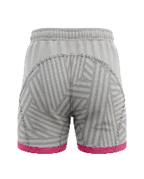 Gorillas Rugby Playing Shorts - gry - back.webp