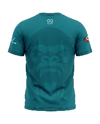 Gorillas Rugby Tee - blu - back.webp
