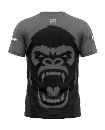 Gorillas Rugby Tee - gry - back.webp