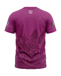 Gorillas Rugby Tee - prp - back.webp