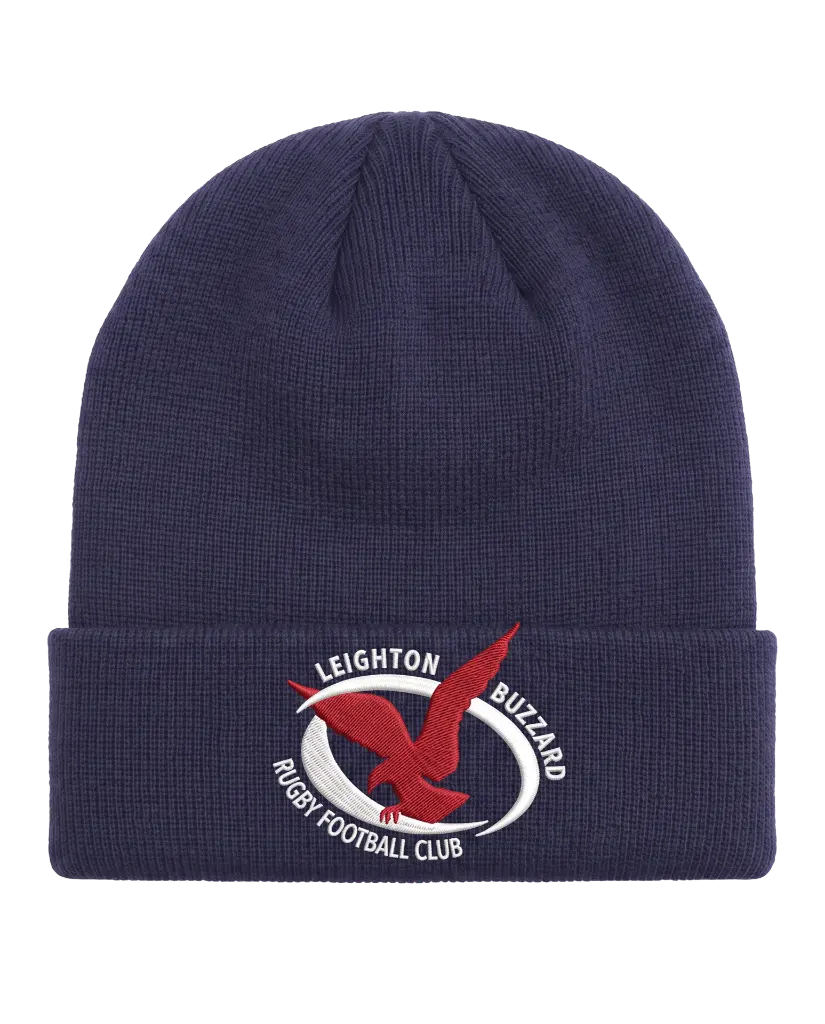 Leighton Buzzard RFC Roll Up Beanie — detail view