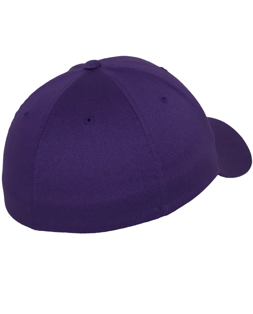 Team 33 Purple Combed Cap — detail view