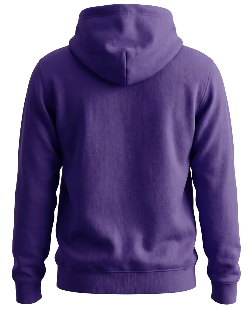 Team 33 Purple Hoodie - Youth — detail view