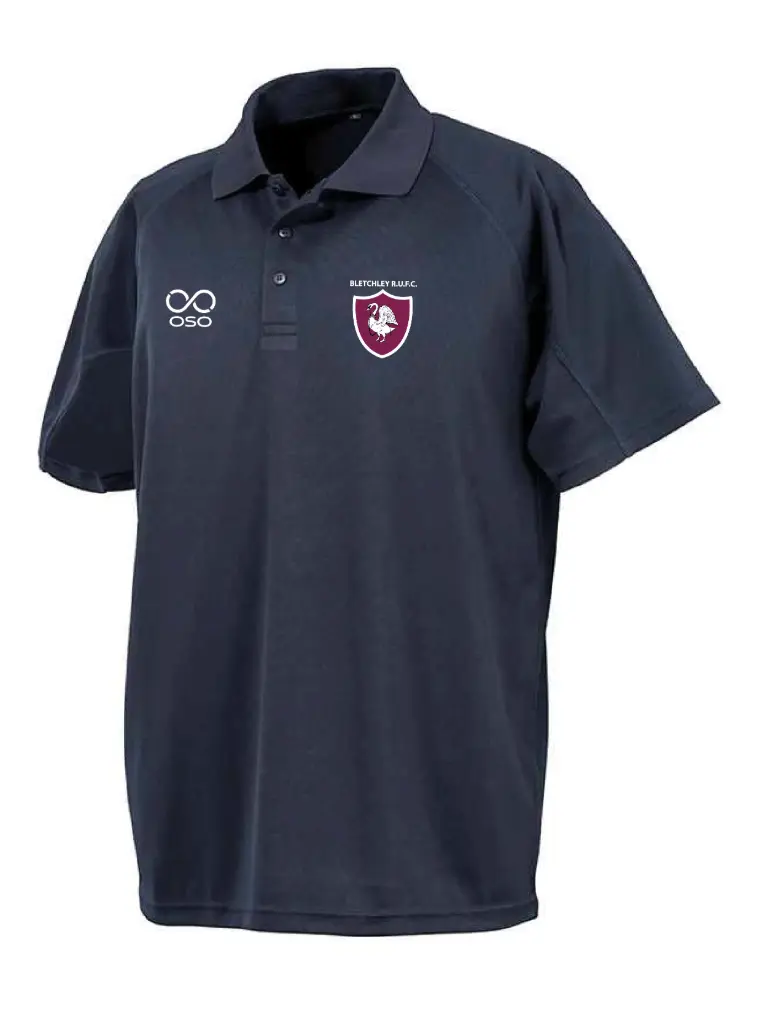 Bletchley RUFC Tech Polo Primo - Adult