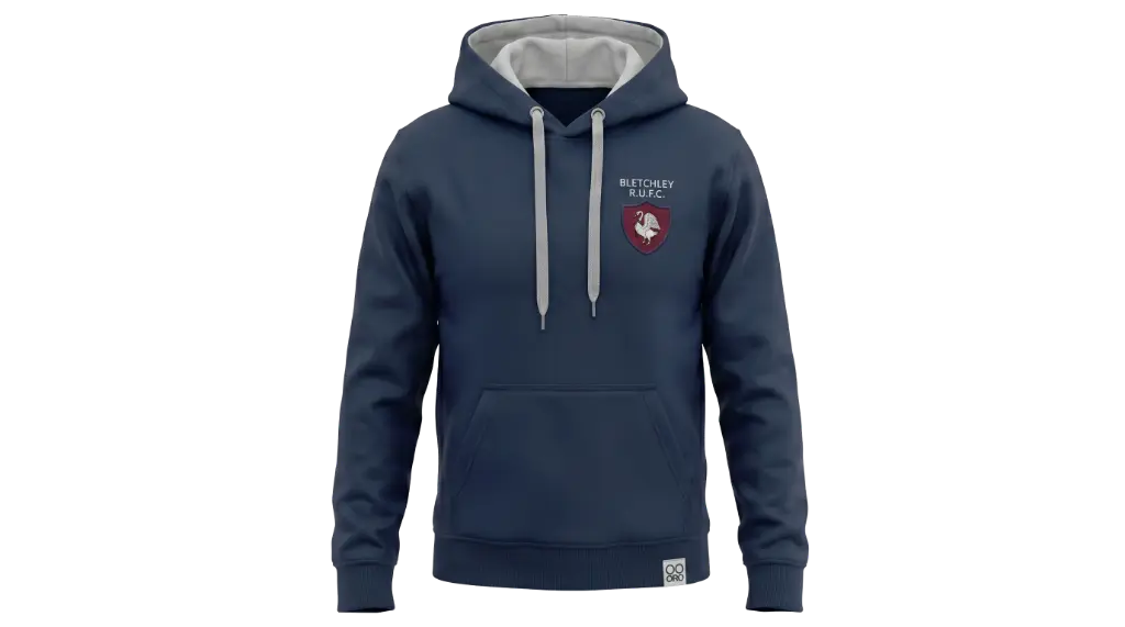 Bletchley RUFC Embroidered Hoodie - Adult