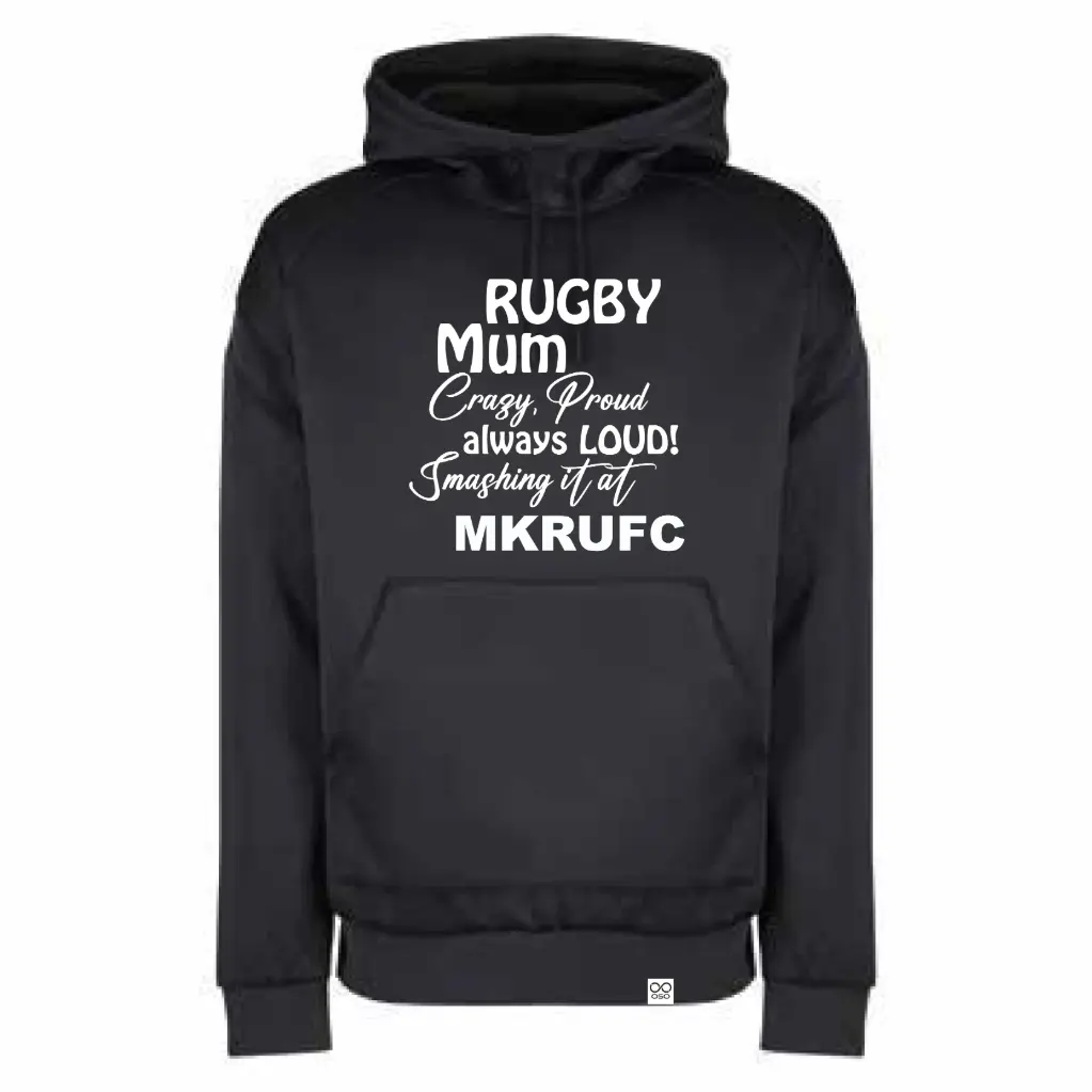 MKRUFC Rugby Mum Hoodie