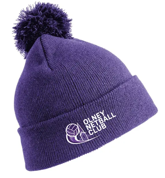 Olney Netball Club Bobble Hat