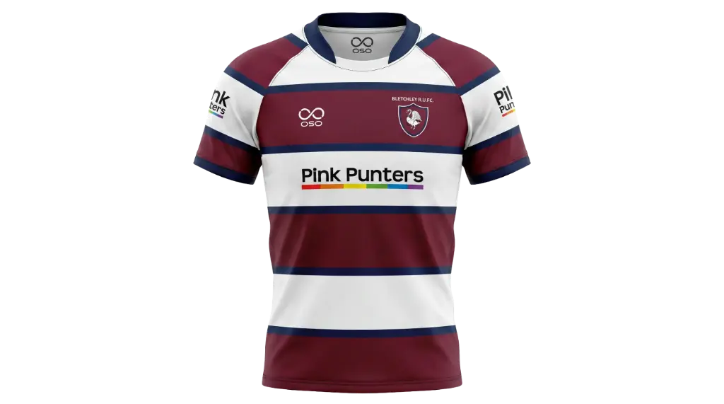 Bletchley RUFC Pink Punters Playing Shirt - Women 