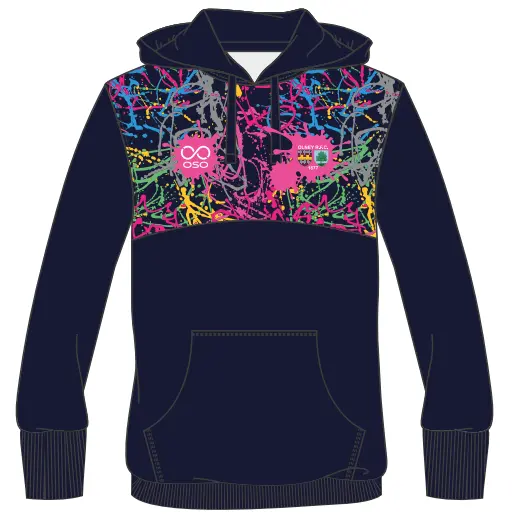 Olney RFC Super Sub Hoodie - Adult (Olney Rugby Tour 2026 90s Ravers)