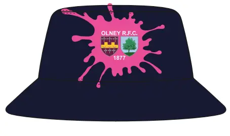 Olney RFC Reversible Bucket Hat (Olney Rugby Tour 2026 90s Ravers)