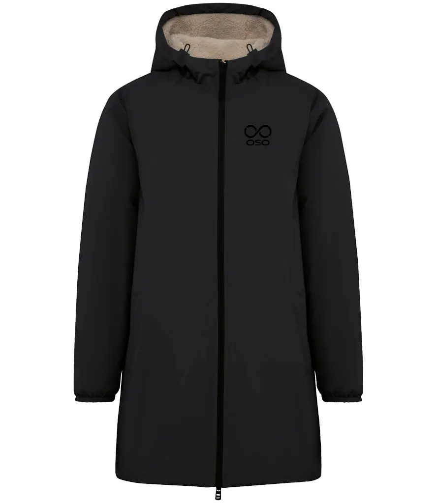 Unisex Sherpa Lined Waterproof Jacket