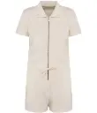 Ladies Terry Towel Short Overall