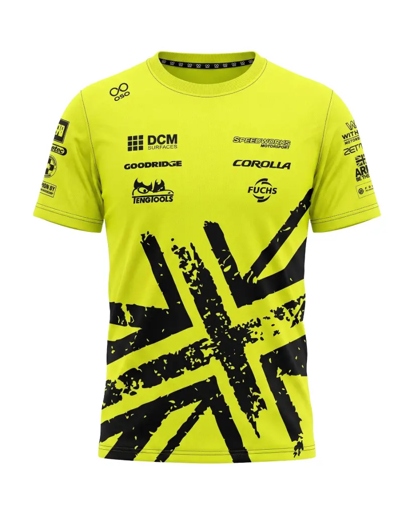 Speedworks Corolla Racing 2026 T-Shirt (Hi-Vis) - Youth 