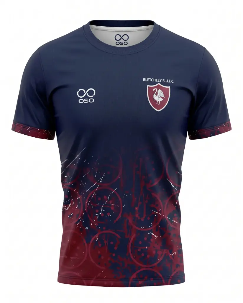 Bletchley RUFC Enigma Warm-Up T-Shirt - Adult 