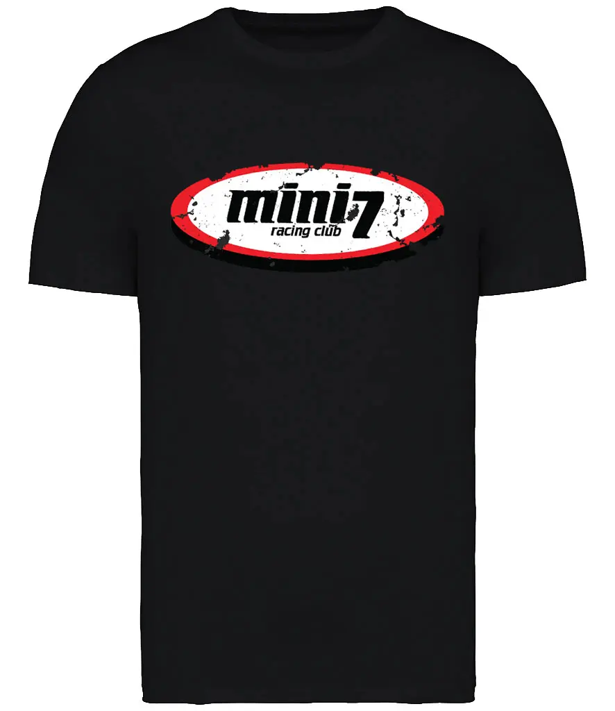 Mini 7 Distressed Print T-Shirt