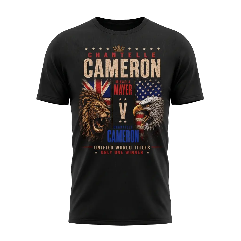 Chantelle Cameron Fight Night T-Shirt
