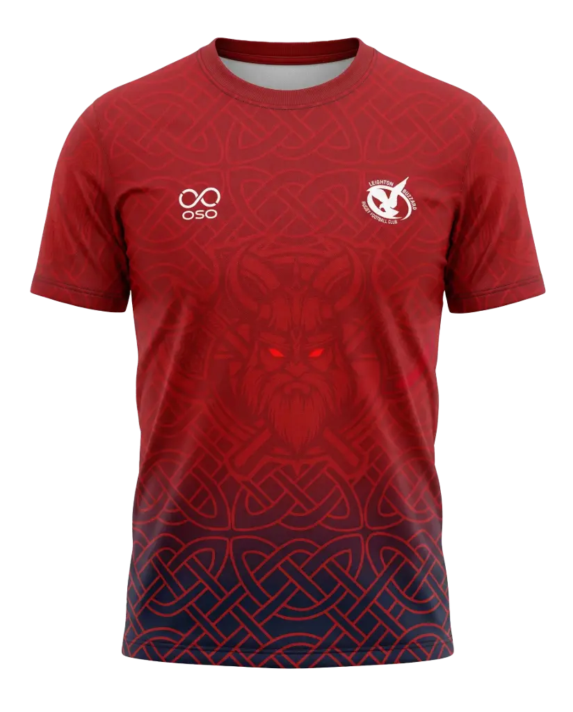 Leighton Buzzard RFC Viking Warm-Up T-Shirt - Adult