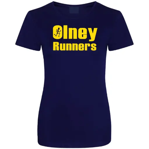 Olney Runners Ladies Technical Training T-shirt