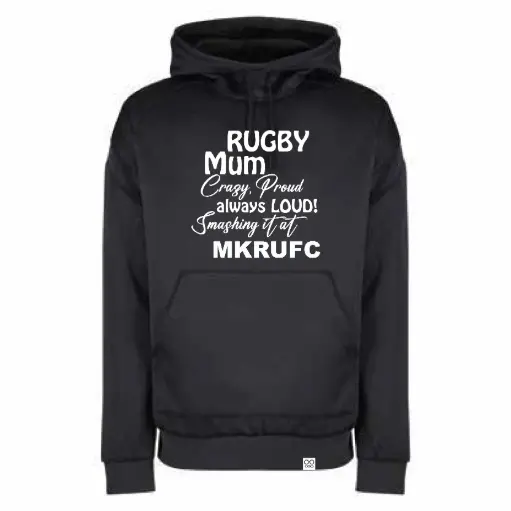 MKRUFC Rugby Mum Hoodie