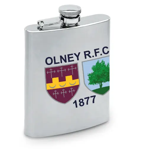 Olney RFC Hip Flask