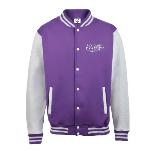 Olney Netball Club Varsity Jacket - Adult