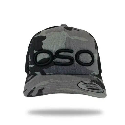 [OOB26CAMOTC] Camo Trucker Cap