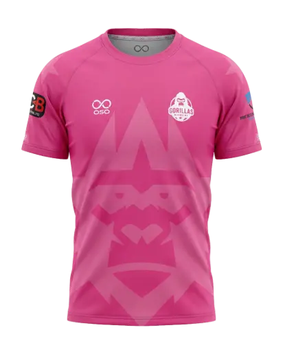 Gorillas Rugby Playing Shirt - Adult