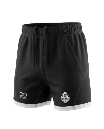 Gorillas Rugby Playing Shorts - Adult