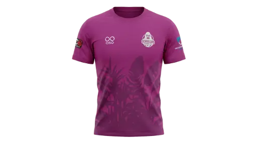 Gorillas Rugby T-Shirt (Purple) - Adult