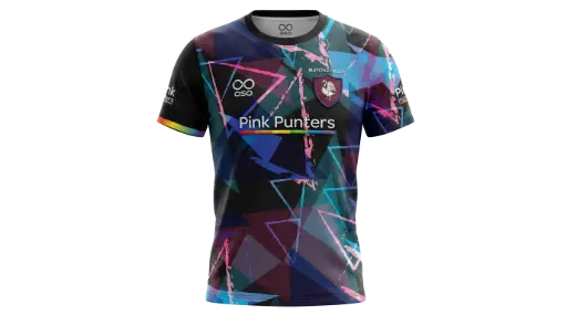 Bletchley RUFC Pink Punters Warm Up T-Shirt - Women