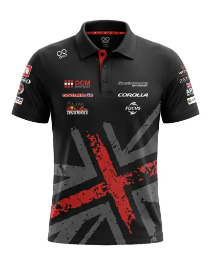 Speedworks Corolla Racing 2026 Polo Shirt (Black) - Women