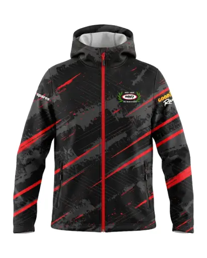 Mini 7 Sublimated Hooded Softshell - Men